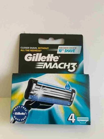 Gillette Holicí hlavice Mach3 - 4 ks