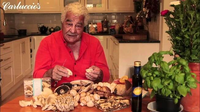 Antonio Carluccio talks about mushrooms