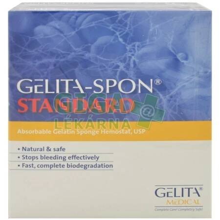 GelitaSpon Tampon GS-210 80x30mm 5ks - GigaLékárna.cz