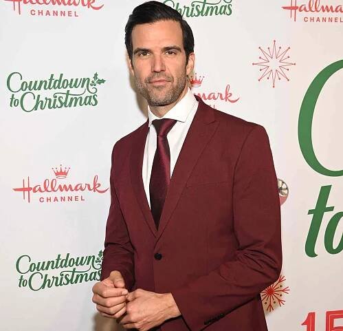 Benjamin Ayres attends Hallmark Media's Channel's 