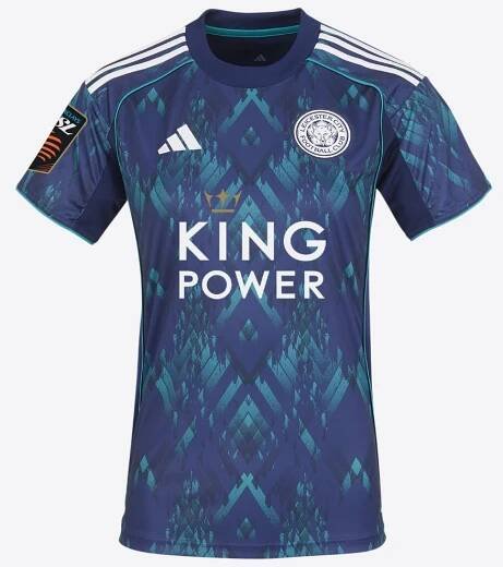 Leicester City Women's Away Shirt 2025/26 - Womens Fitted