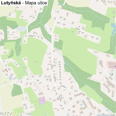 Lutyňská - mapy | Kurzy.cz