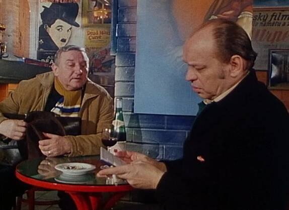 Dědek Bárta - Z filmu - Vlastimil Bedrna, Jan Teplý st.