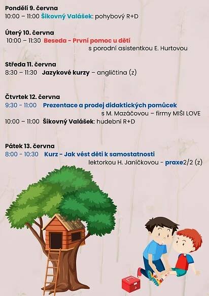 Měsíční program