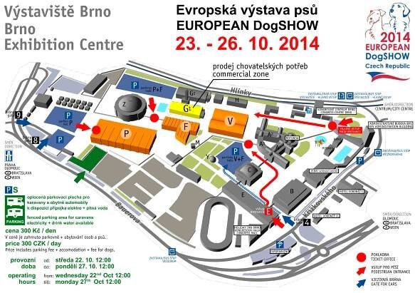 Organizační pokyny - European Dog Show 2014 - Veletrhy Brno