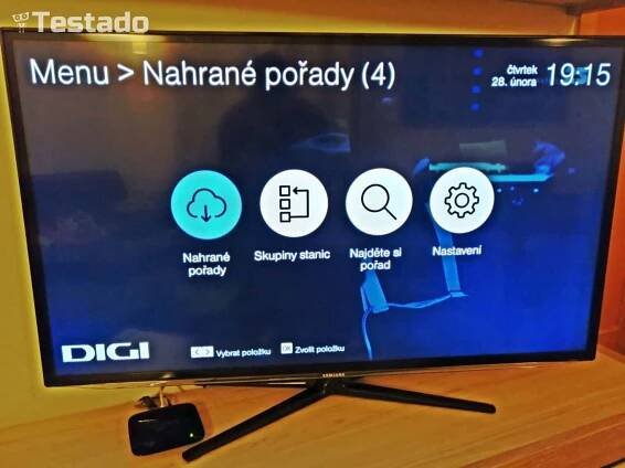 Recenze digitální televize DIGI TV