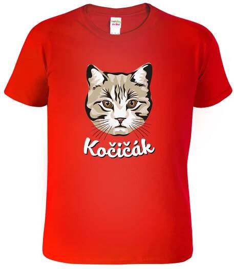 Dětské chlapecké tričko s kočkou - Kočičák