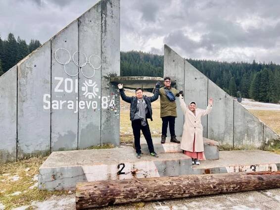 Ze Sarajeva: Soukromý výlet do olympijských hor