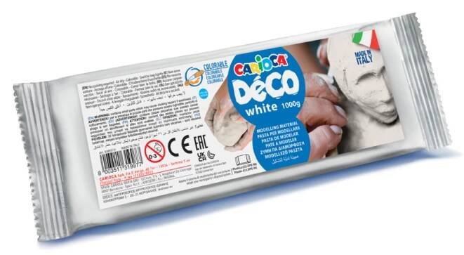 Carioca Déco bílá samotvrdnoucí modelovací hmota 1 kg od 166 Kč - Heureka.cz