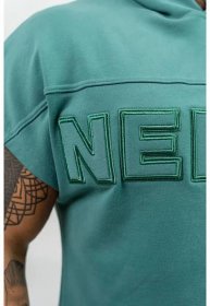 NEBBIA Rag top s kapucí REAL CHAMPION zelena