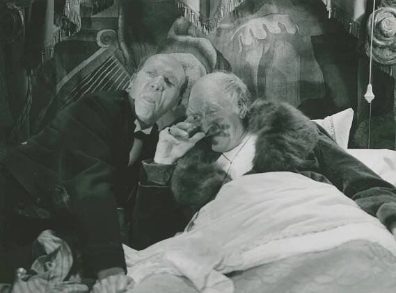 Hans nåds testamente - Z filmu - Ludde Gentzel, Olof Sandborg