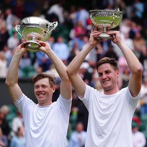 Henry Patten emulates ‘heroes’ Jonny Marray and Neal Skupski with Wimbledon win