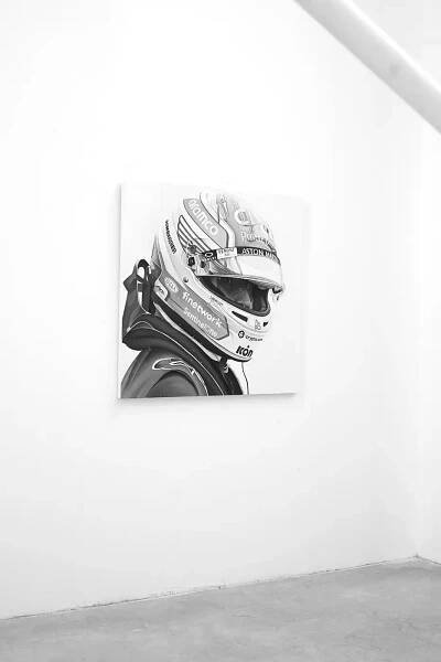 Ricardo Rodriguez Cosme: Blending High-Speed Racing and Western Themes in Figurative Art