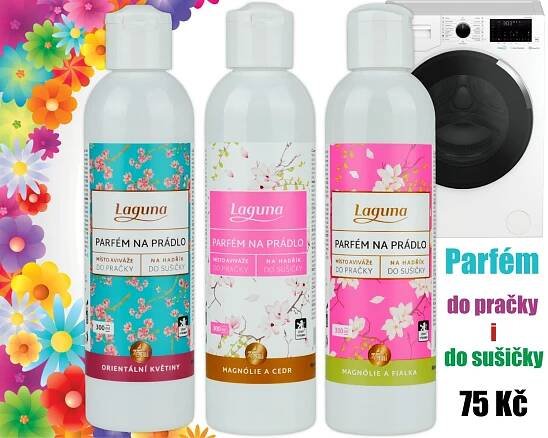 LAGUNA Orientální květiny parfém na prádlo 300 ml 75 Kč