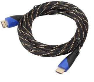 New Braided HDMI Audio Video Cable HD 3D for PS3 Xbox HDTV - 3M