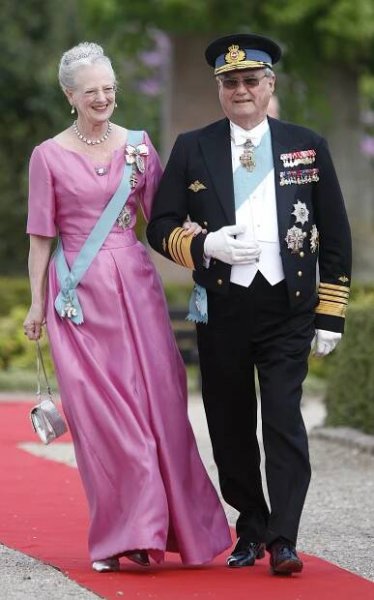 Prince Henrik and Queen Margrethe II.