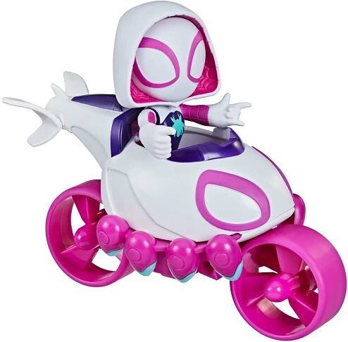 Spidey a jeho úžasní přátelé - vozidlo a figurka Ghost-Spider