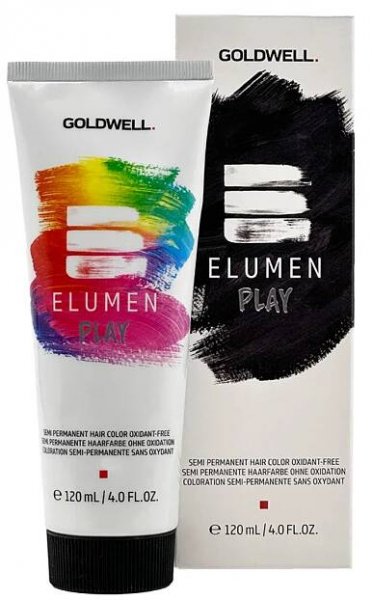 GOL0762 GOL ELUMEN PLAY SEMI PERMANENT HAIR COLOR 120 ML / @ Black-1