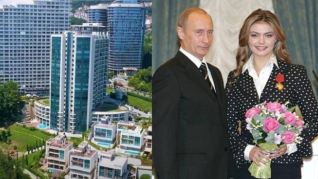 Kino či privátna železničná stanica. Putinova údajná milenka sa topí v luxusných nehnuteľnostiach