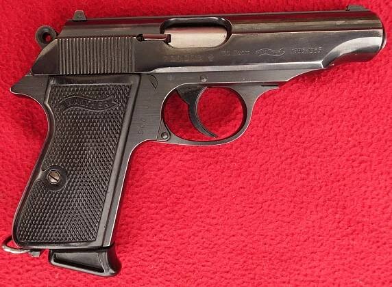 Pistole Walther PP - jubilejní model - Sběratelské zbraně