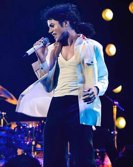 Michael Jacksonâs Nephew Jaafar Jackson Embodies the Star in First Look Photo from Biopic 
