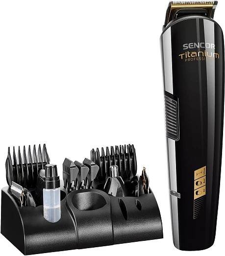 Zastřihovač vlasů a vousů 12 v1 Sencor SHP 8305BK