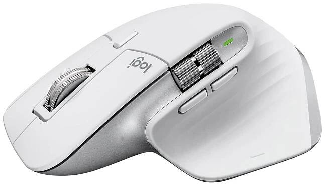 Logitech MX Master 3S pokročilá bezdrátová myš - bílá