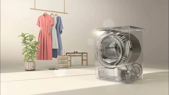 Electrolux. Technologie GentleCare. Ideálně suché oblečení při poloviční teplotě.