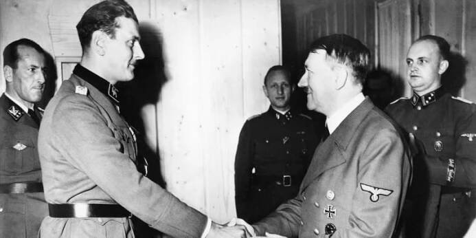 Skorzeny a Hitler