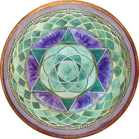 Ray 5: Emerald Green Wholeness Disc