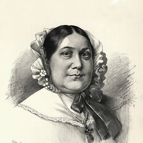 Osudem zkoušená dříčka Magdalena Dobromila Rettigová, které zemřelo osm dětí a dodnes se podle ní vaří