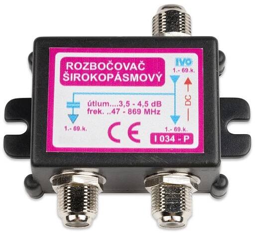 IVO Rozbočovač hybr.2x-přímý PVC F - 1xDC 179 Kč
