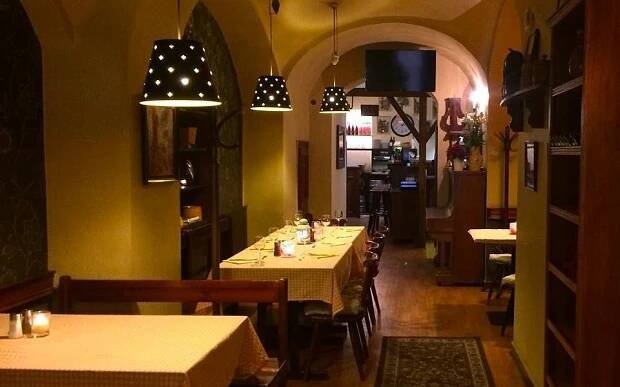 Interiér restaurace 