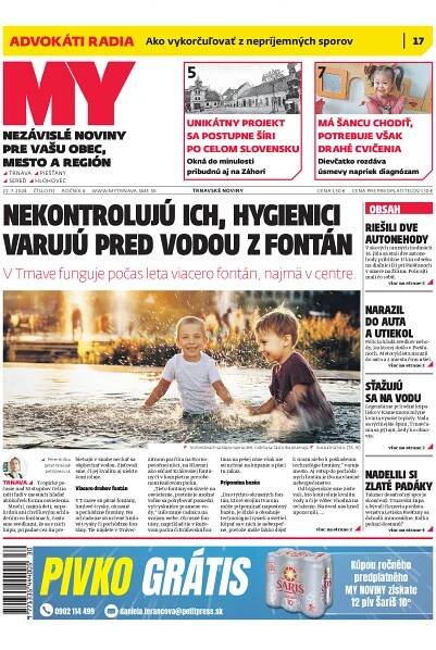 Trnavské noviny z 22. 7. - 28. 7. | Denník SME 