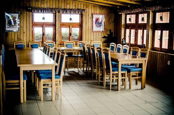 Restaurace v penzionu Sokolí hnízdo