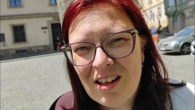 Jana Jochová - Happening Aliance pro rodinu - surogátní mateřství