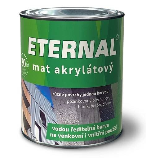 Eternal Mat akrylátový 2,8 kg Tmavě hnědá
