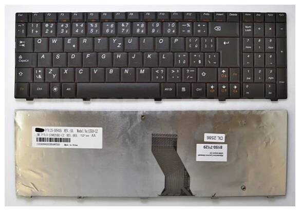 klávesnice Lenovo Ideapad U550 black CZ česká