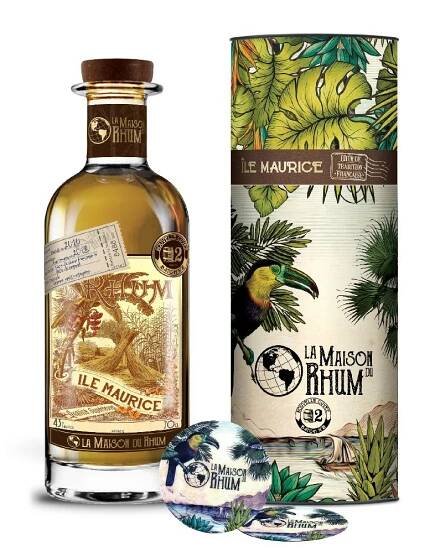 Rum od Distillerie Chamarel, Black River - Mauricius - Petrovy rumové etikety