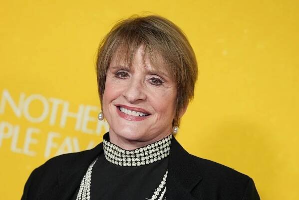 Patti LuPone at the "Another Simple Favor" Premiere held at Jazz at Lincoln Center on April 27, 2025 in New York, New York.
