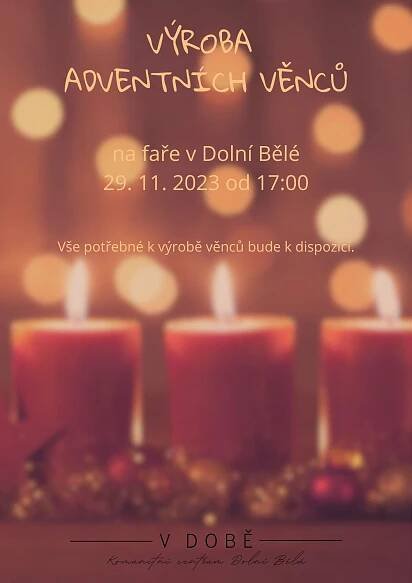 Výroba adventních věnců - OMI FARNOSTI-západ