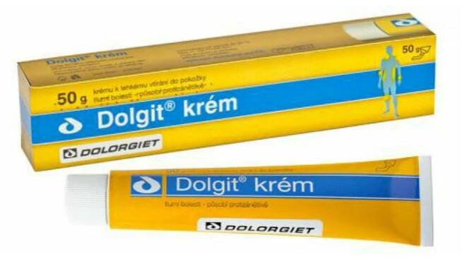 Masáž Dolgit krém