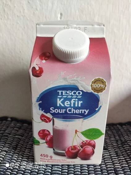 Podrobné informace o potravině Tesco kefír višňový