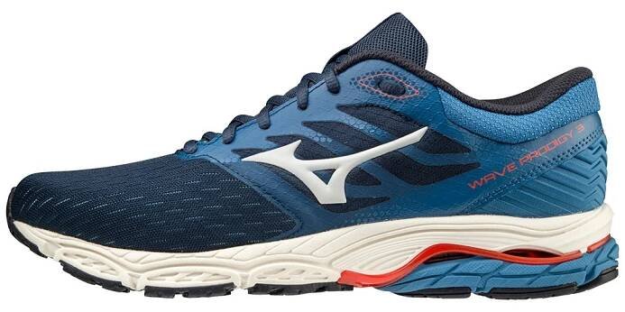 Mizuno Wave Prodigy 3 modrá/bílá
