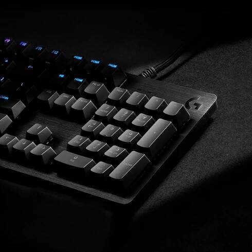 Logitech G 920-009370 klávesnice Hraní USB US Mezinárodní Tmavě šedá
