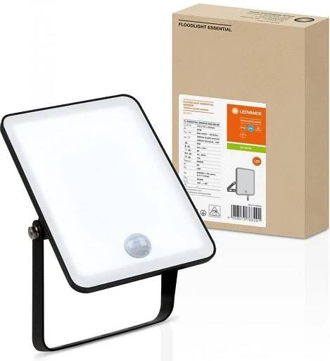 Ledvance Venk. reflektor Floodlight Essential Sensor 20 W černý 17,3 x 11,1 cm nakoupit u OBI