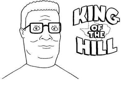 Kolorowanki King of the Hill