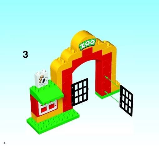 Návod na stavbu LEGO Duplo 6157 Velká Zoo - Zbozi.cz