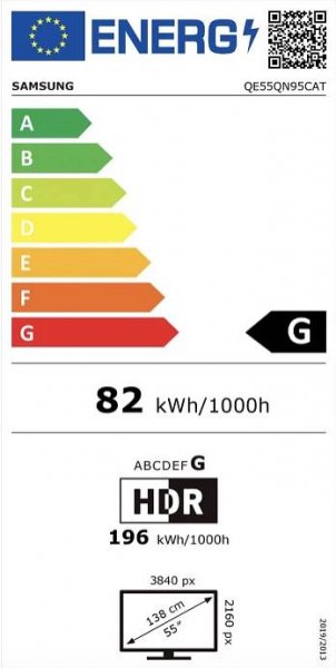 Samsung 55" QLED (QE55QN95CATXXH)