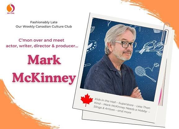 Fashionably Late...C'mon & Meet Mark McKinney